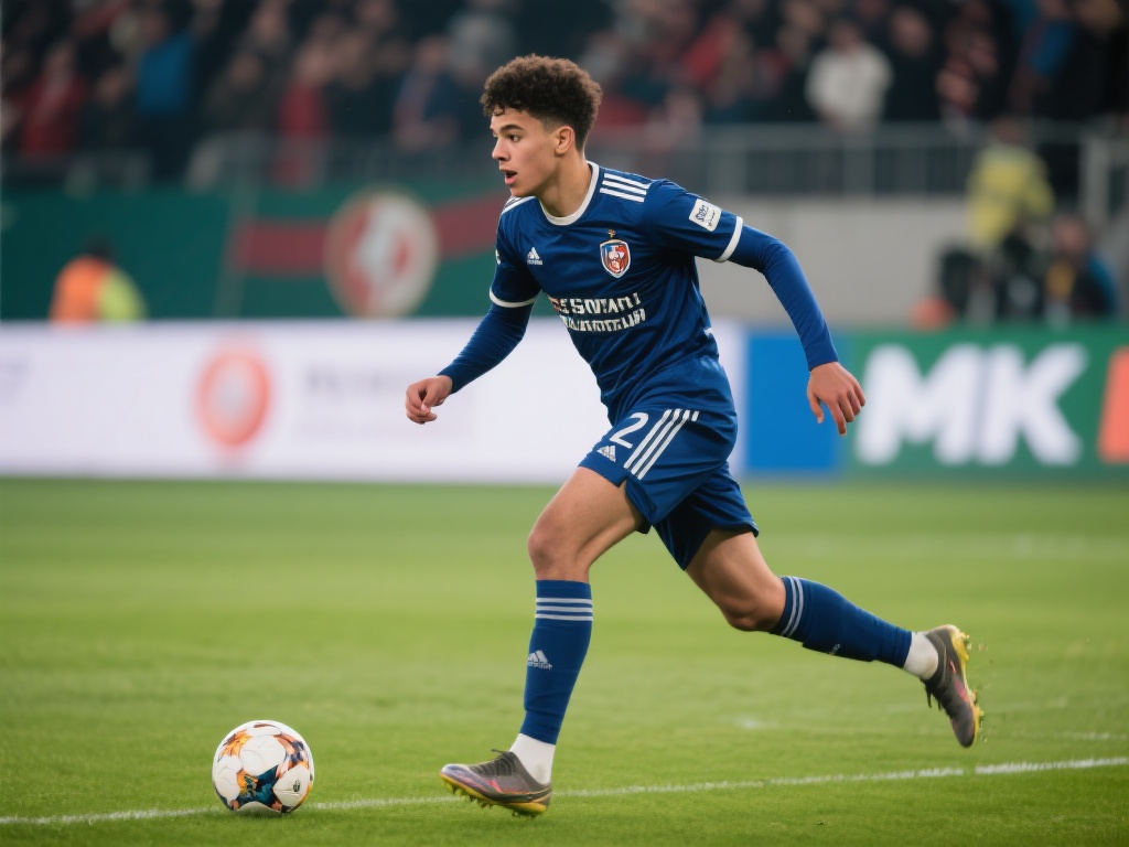 在国内联赛中，一位年轻球员的表现令人眼前一亮。他在